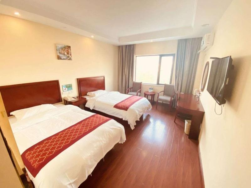 Greentree Inn Huai'An Bus Station Golden Eagle Xinya Huaihai Road Business Hotel Ngoại thất bức ảnh