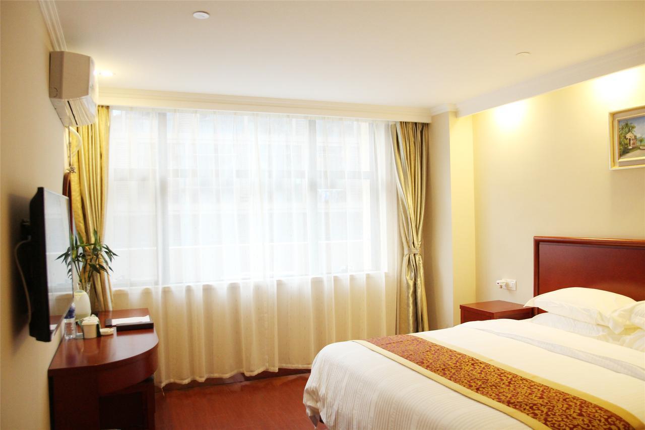 Greentree Inn Huai'An Bus Station Golden Eagle Xinya Huaihai Road Business Hotel Ngoại thất bức ảnh